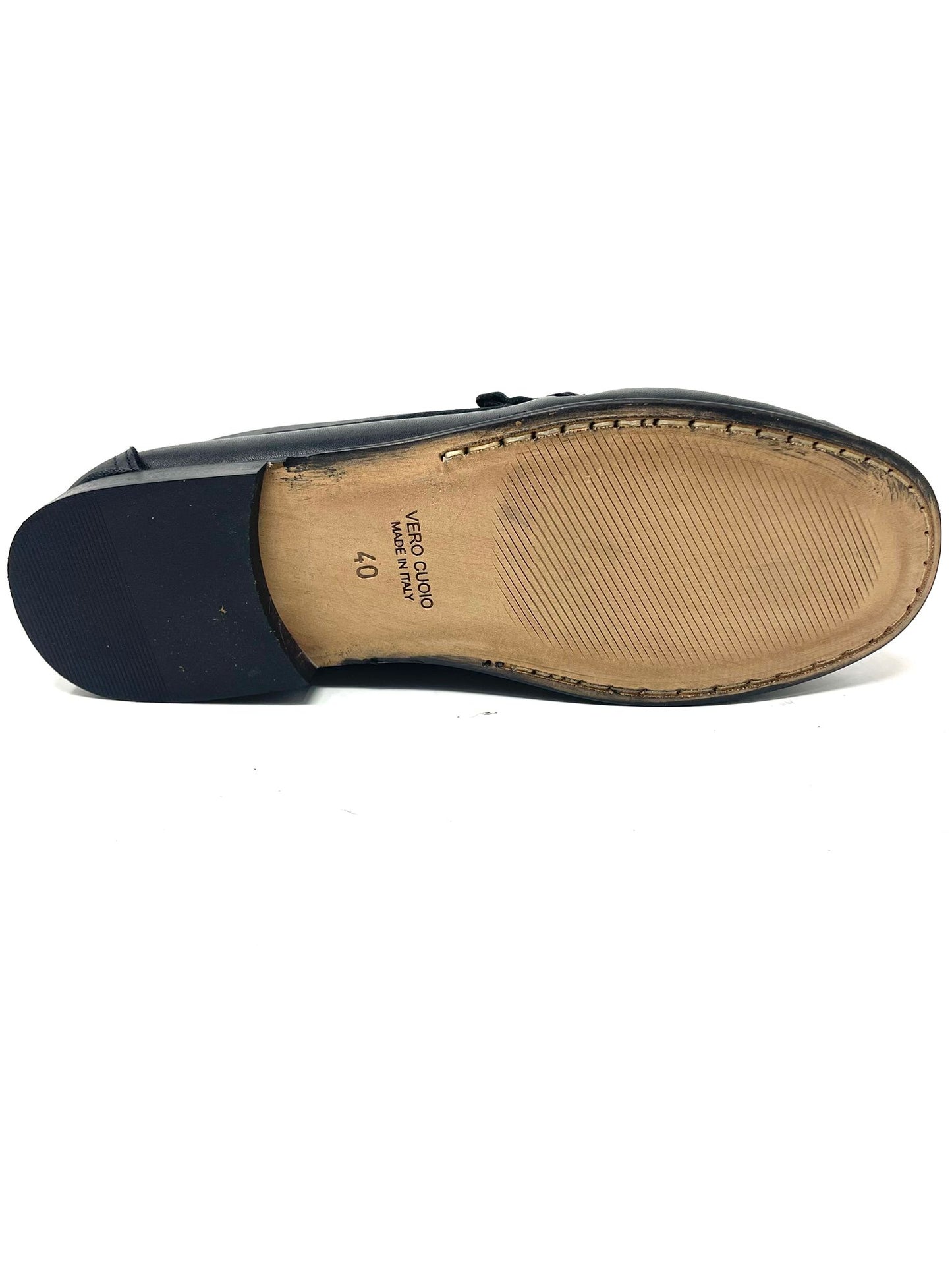 Mocassino pinzato da uomo realizzato in vera pelle made in Italy