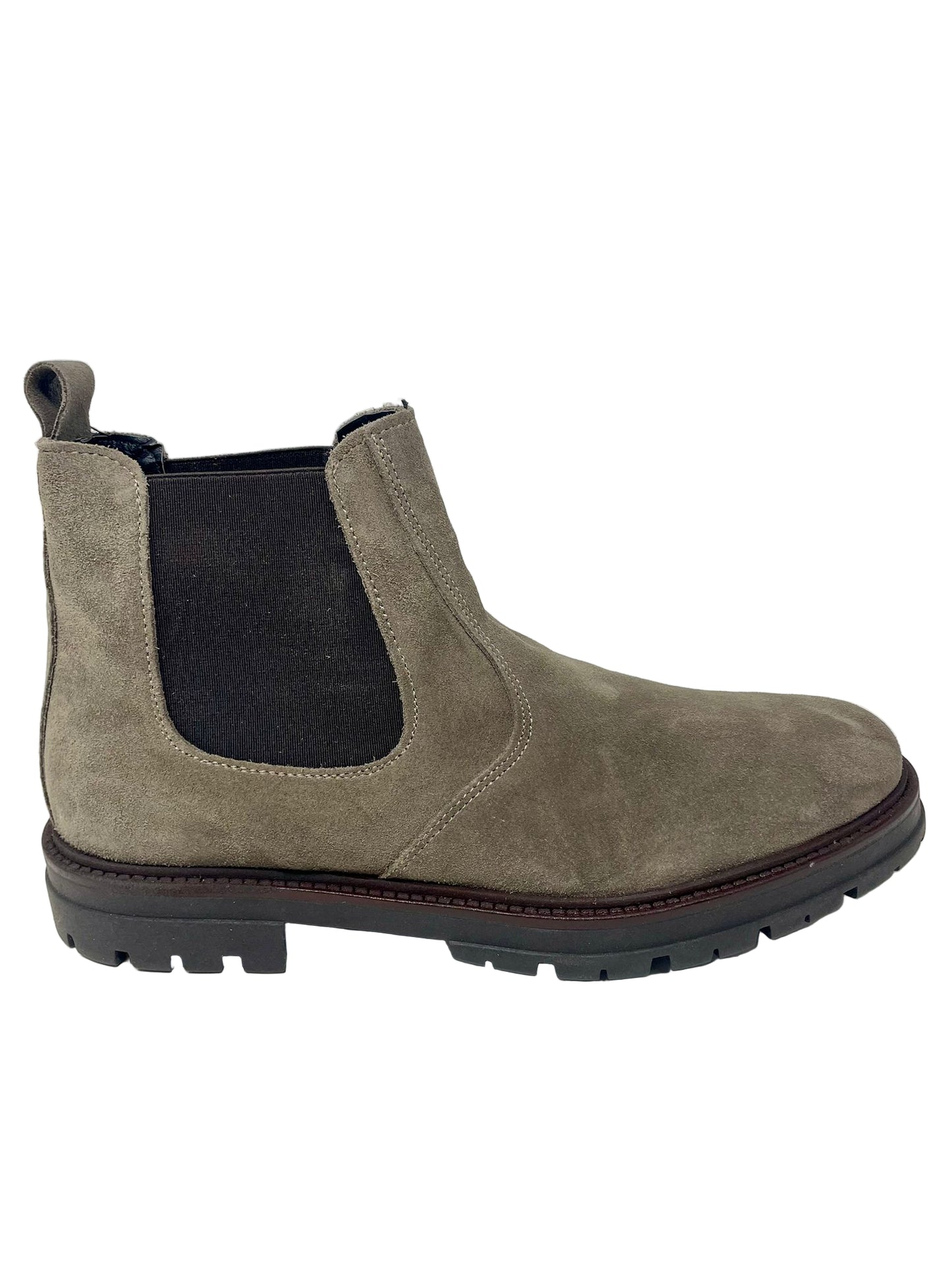 Stivaletto Beatles in Camoscio – Fondo Vibram – Vera Pelle Made in Italy