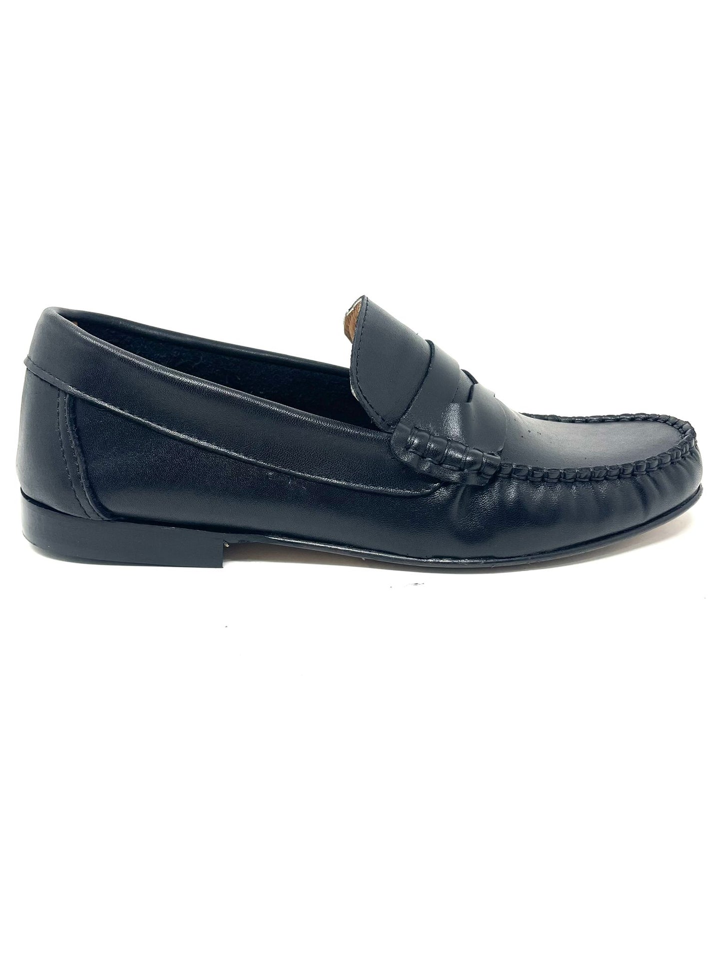 Mocassino pinzato da uomo realizzato in vera pelle made in Italy