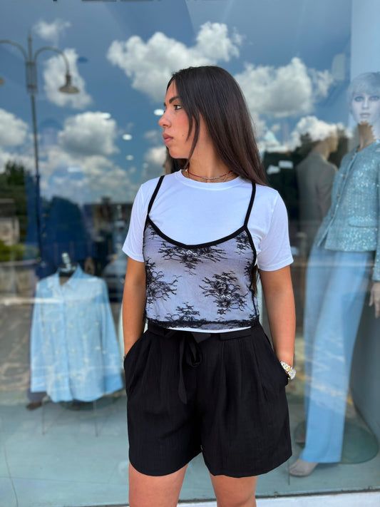 Maglia Top Lingerie Donna