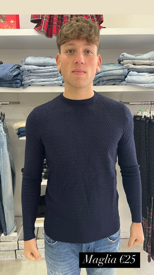 maglia girocollo uomo