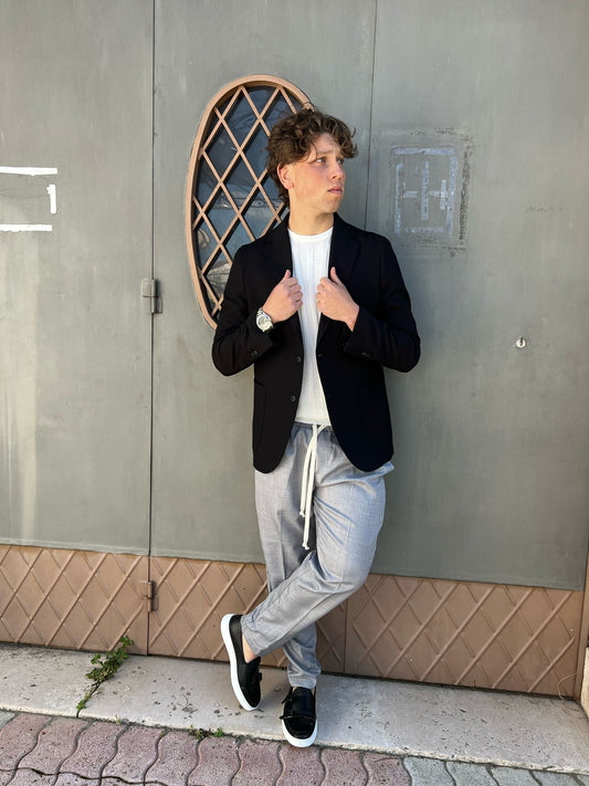 Pantalaccio Uomo con Elastico – Comfort e Stile per Tutti i Giorni