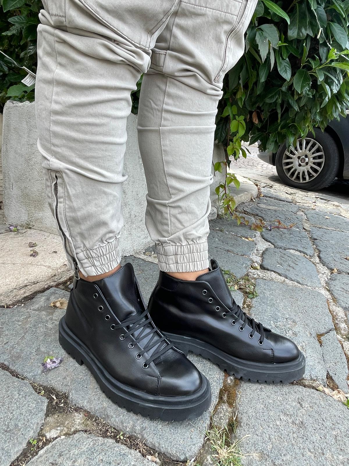 cargo cotone con elastico e zip