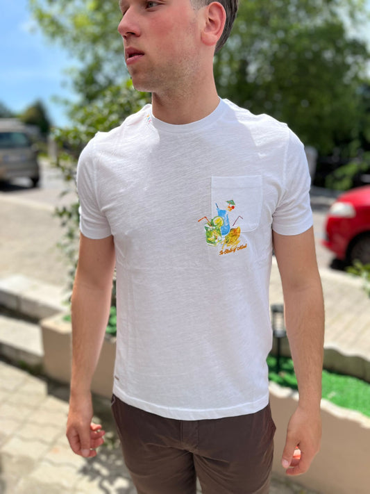 T-Shirt con Taschino Party – Uomo