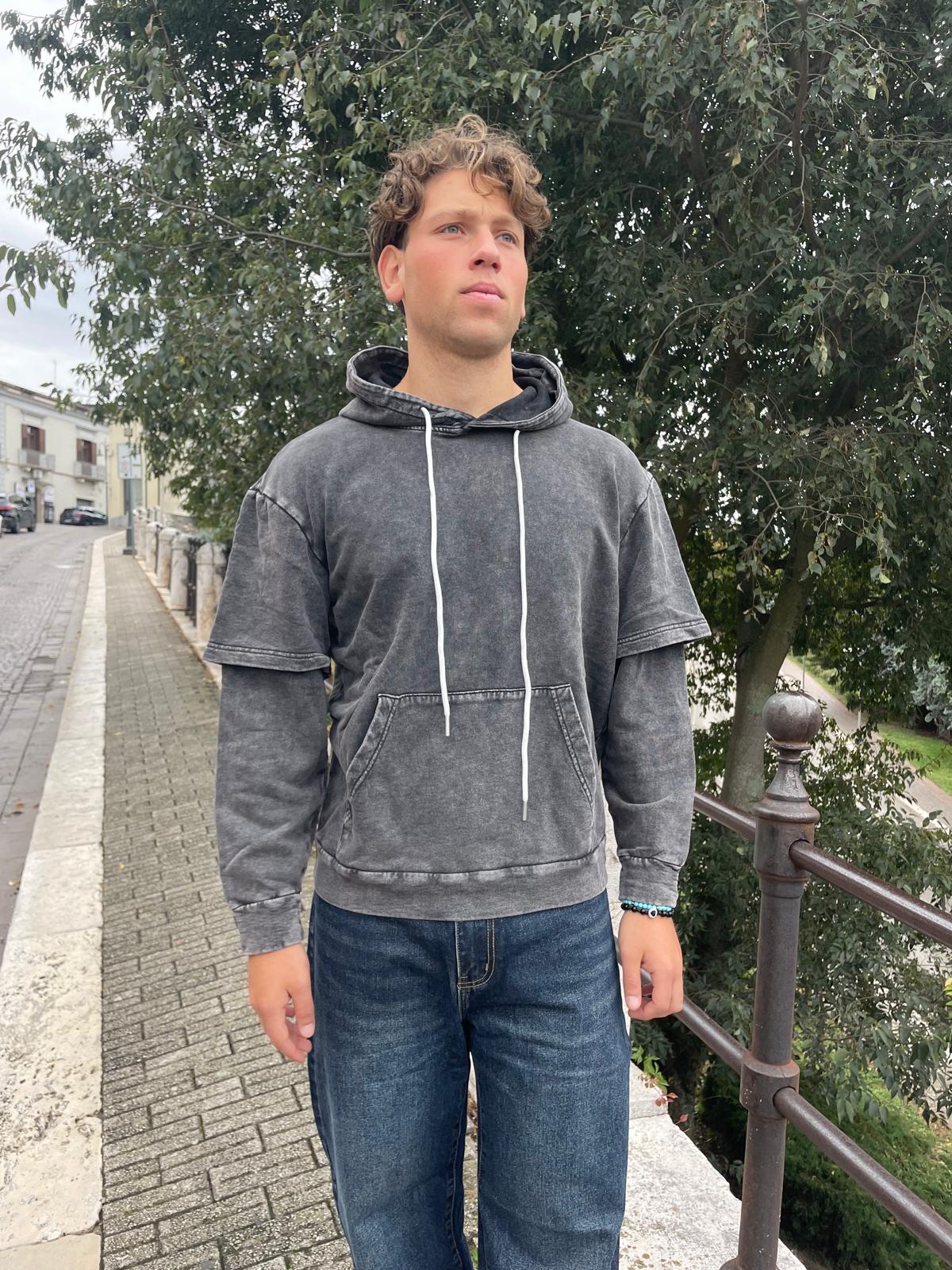 JEANS UOMO BAGGY SLAVATO