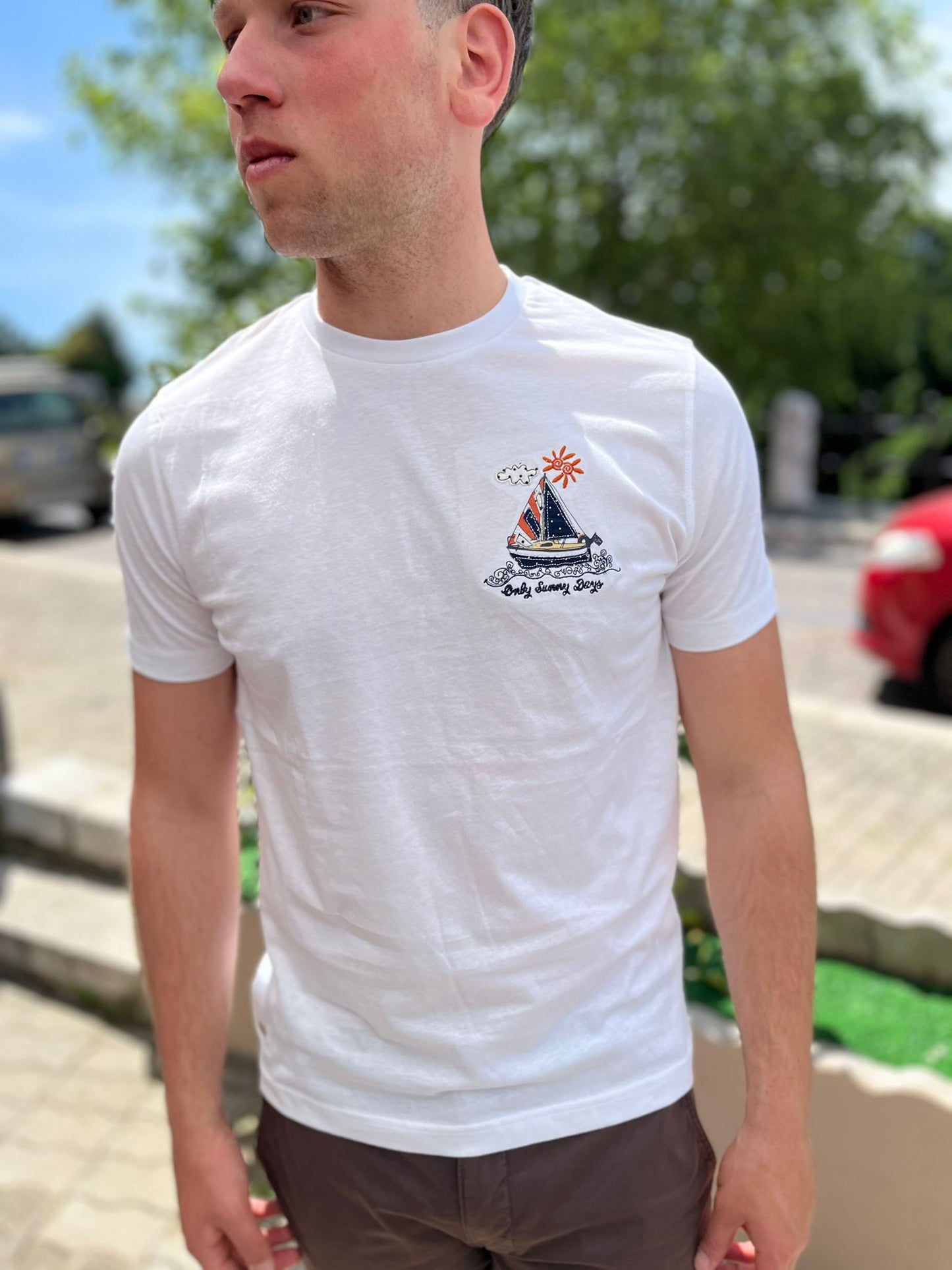 t-shirt uomo only sanny