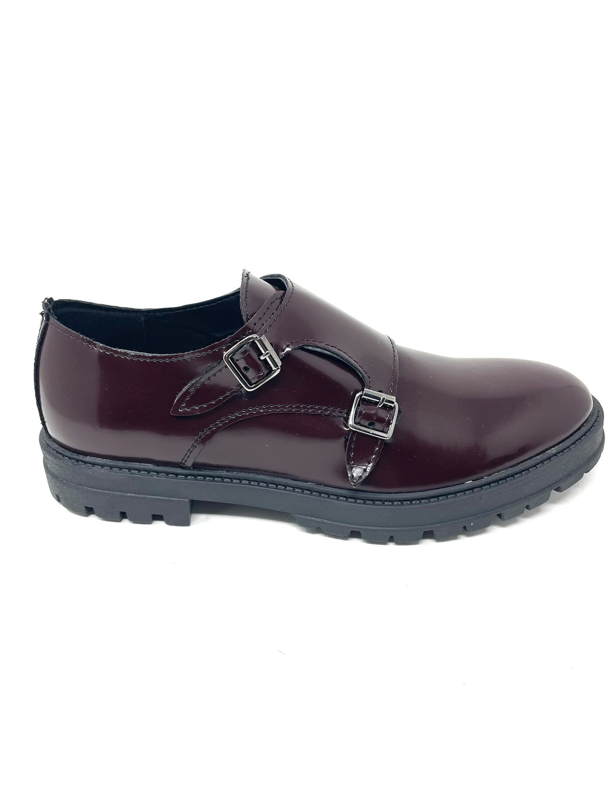 Mocassino Uomo Doppia Fibbia in Pelle Abrasivata – Fondo Vibram Made in Italy