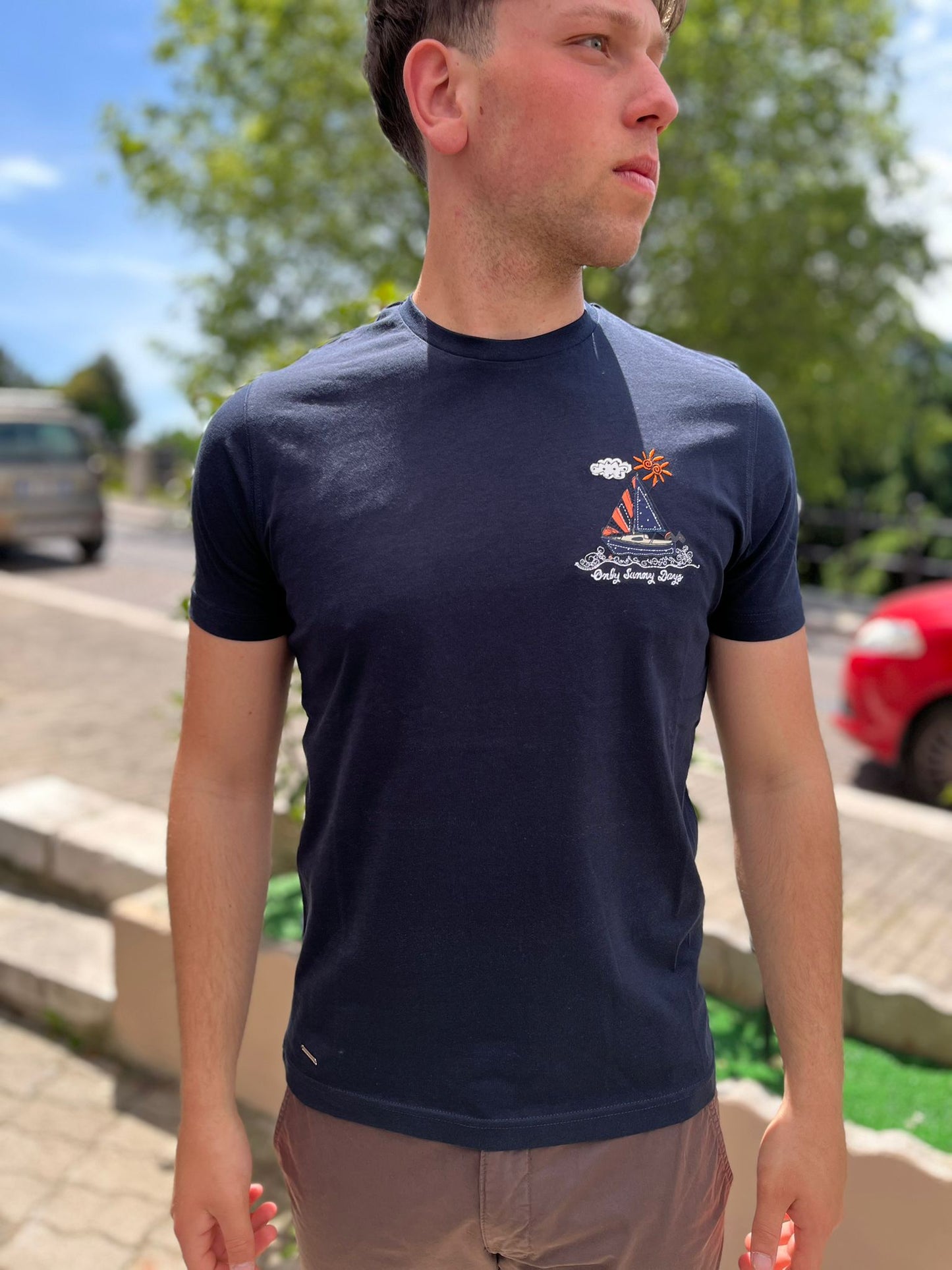 t-shirt uomo only sanny