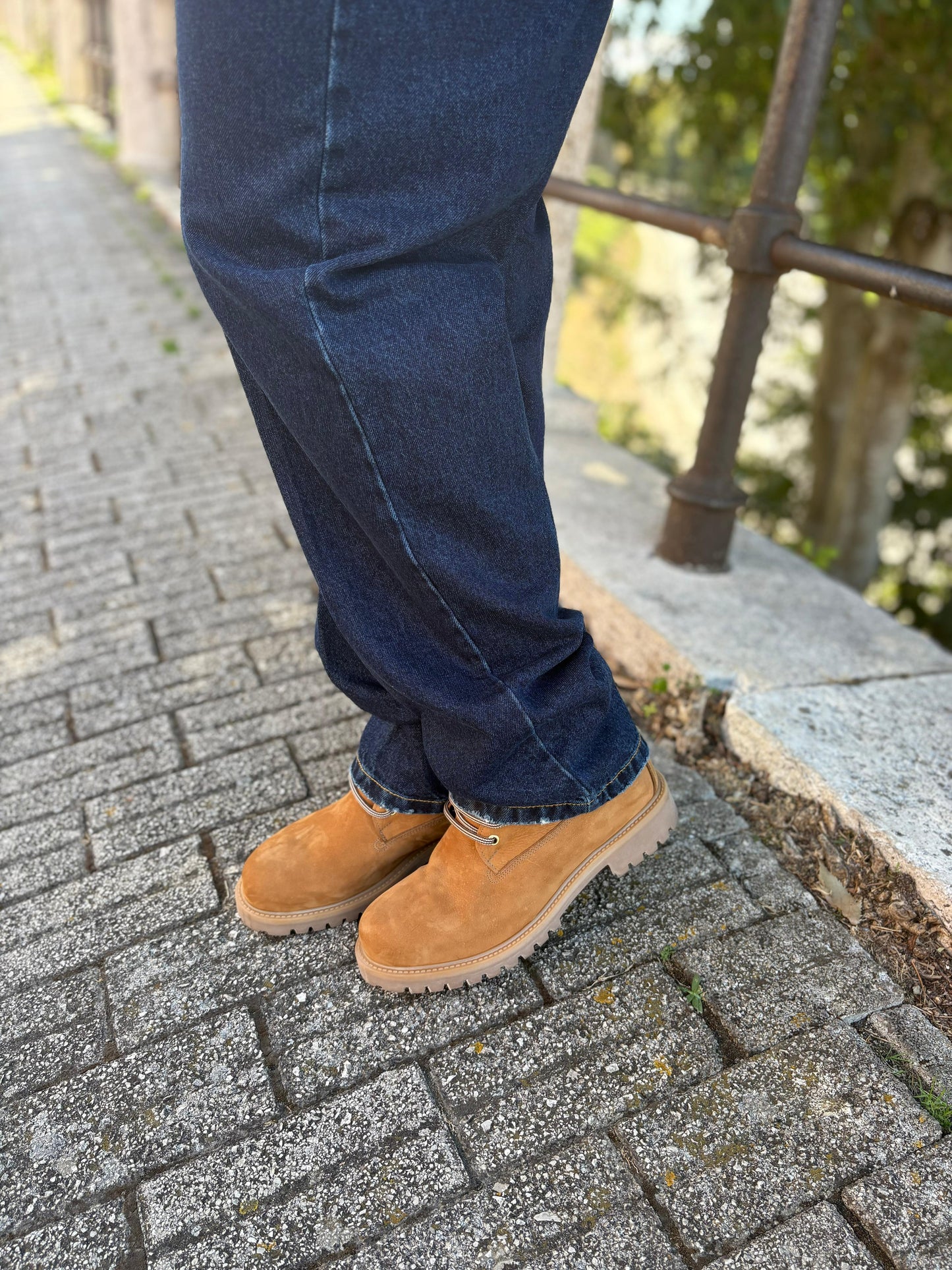 Anfibio in vero Nabuk made in italy