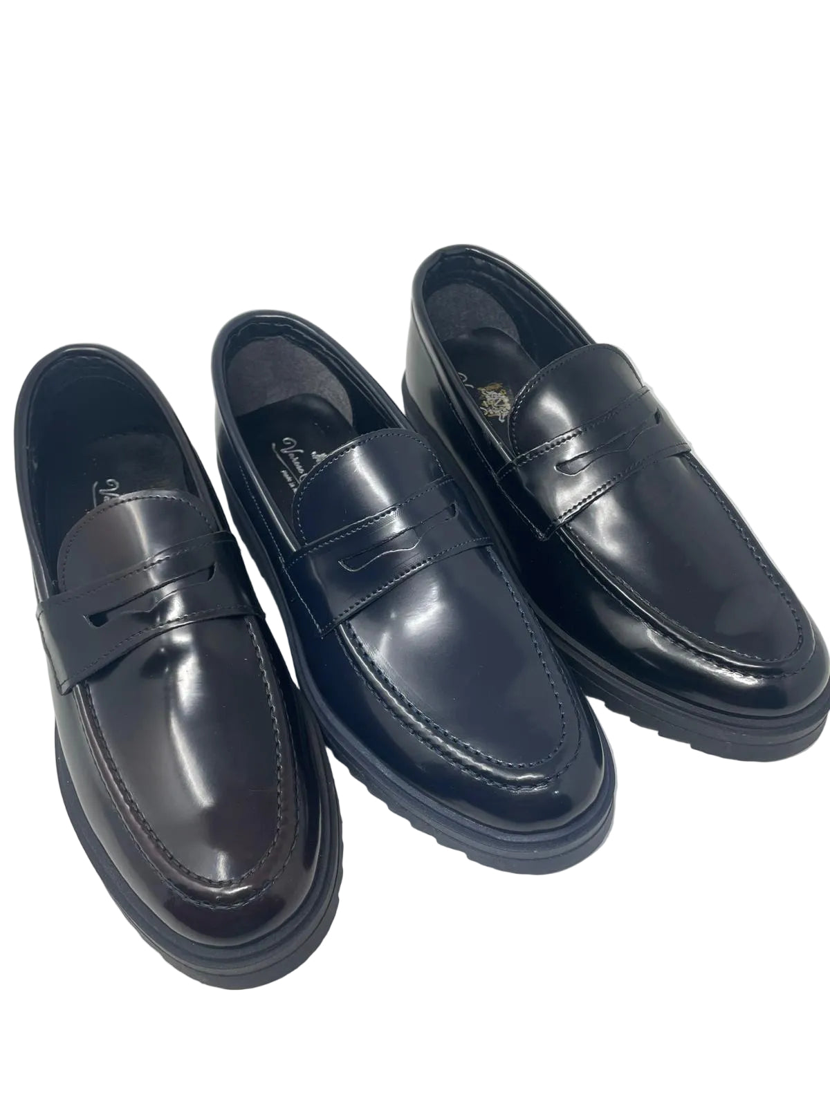 MOCASSINO VERNICE FONDO GOMMA DENTATO