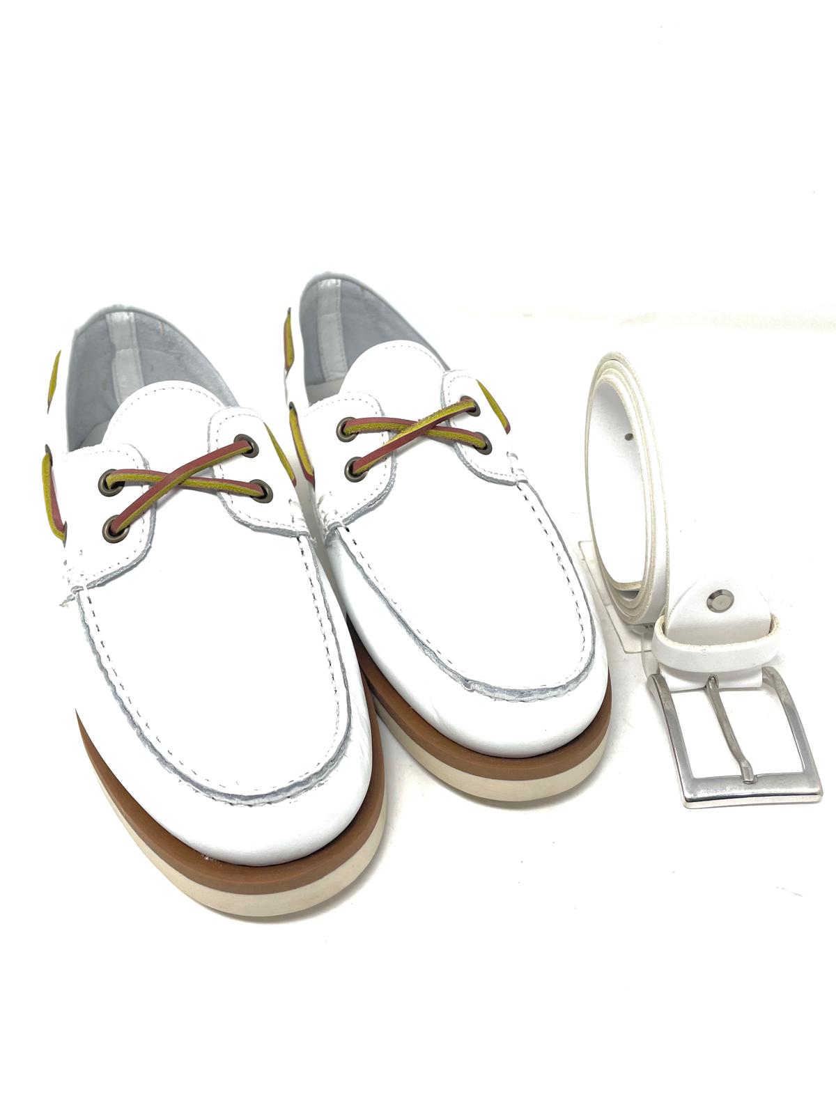 Mocassino Modello Barca – Vera Pelle, Cucito a Mano, Made in Italy