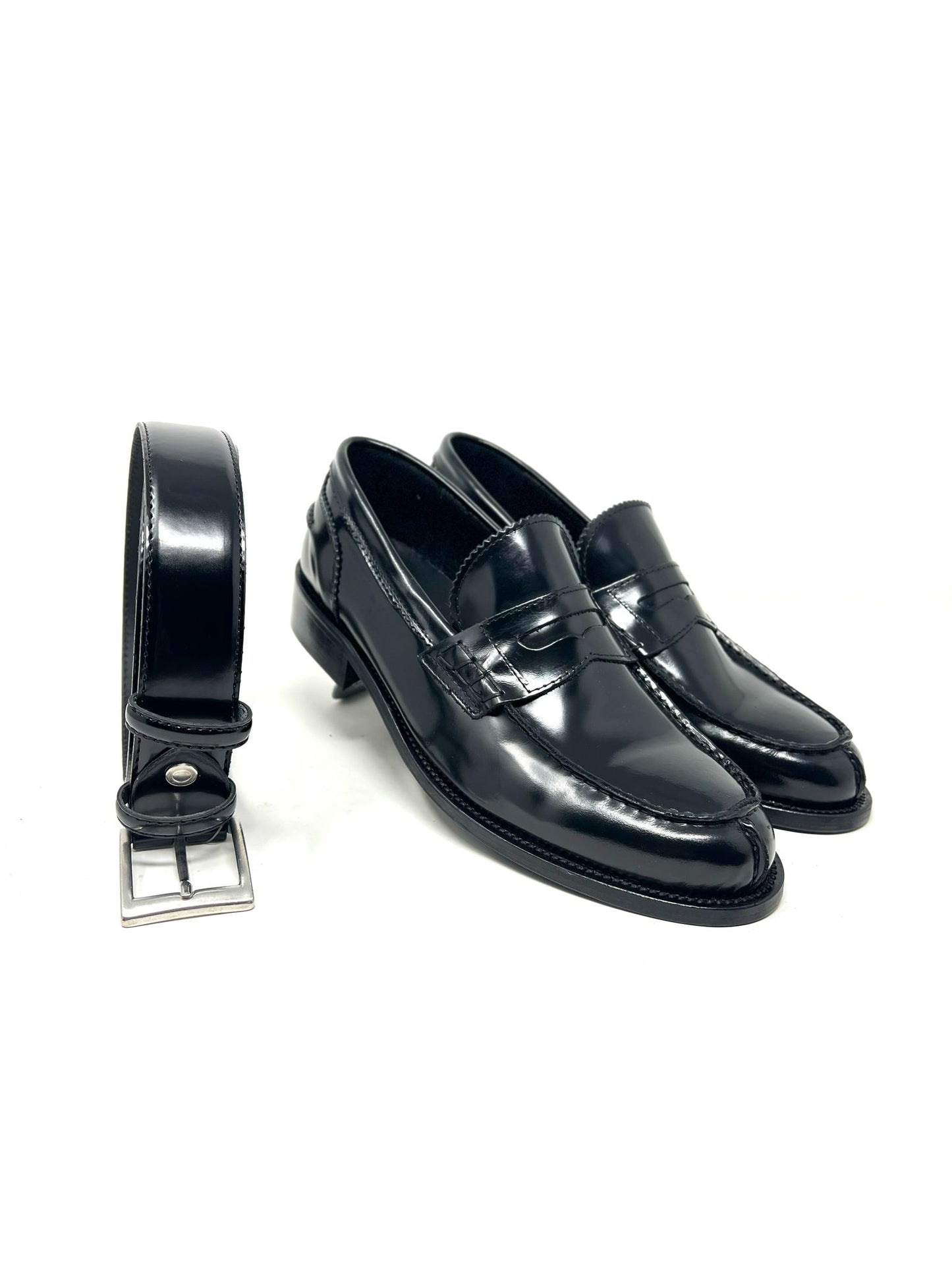 College real leather, leather sole with anti-slip sole