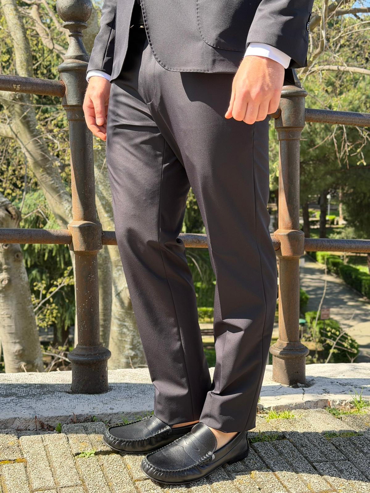 Abito Uomo in Tessuto No Stiro Modello Dante S17 Milano