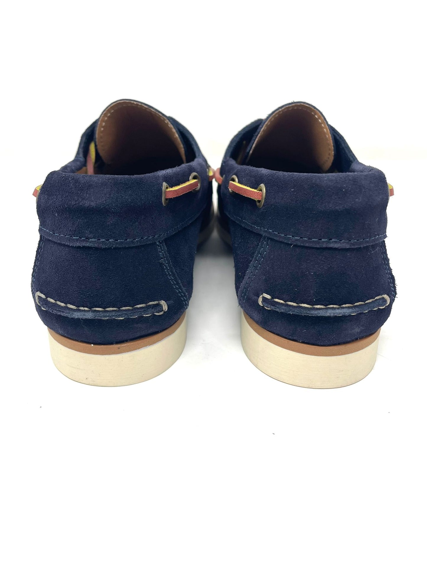 Mocassino Scamosciato Mod. Barca – Vera Pelle, Cucito a Mano, Made in Italy