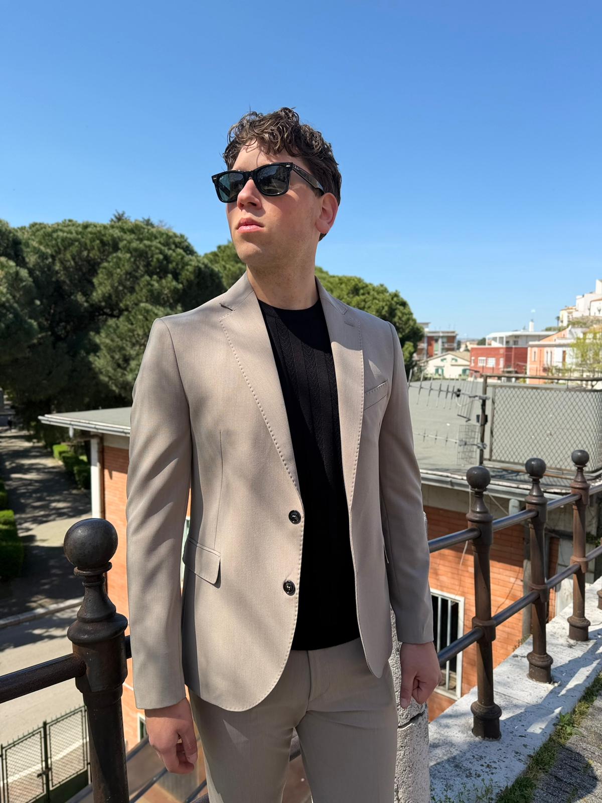 Abito Uomo – Giacca Sartoriale Blazer S17 Milano Slim Fit