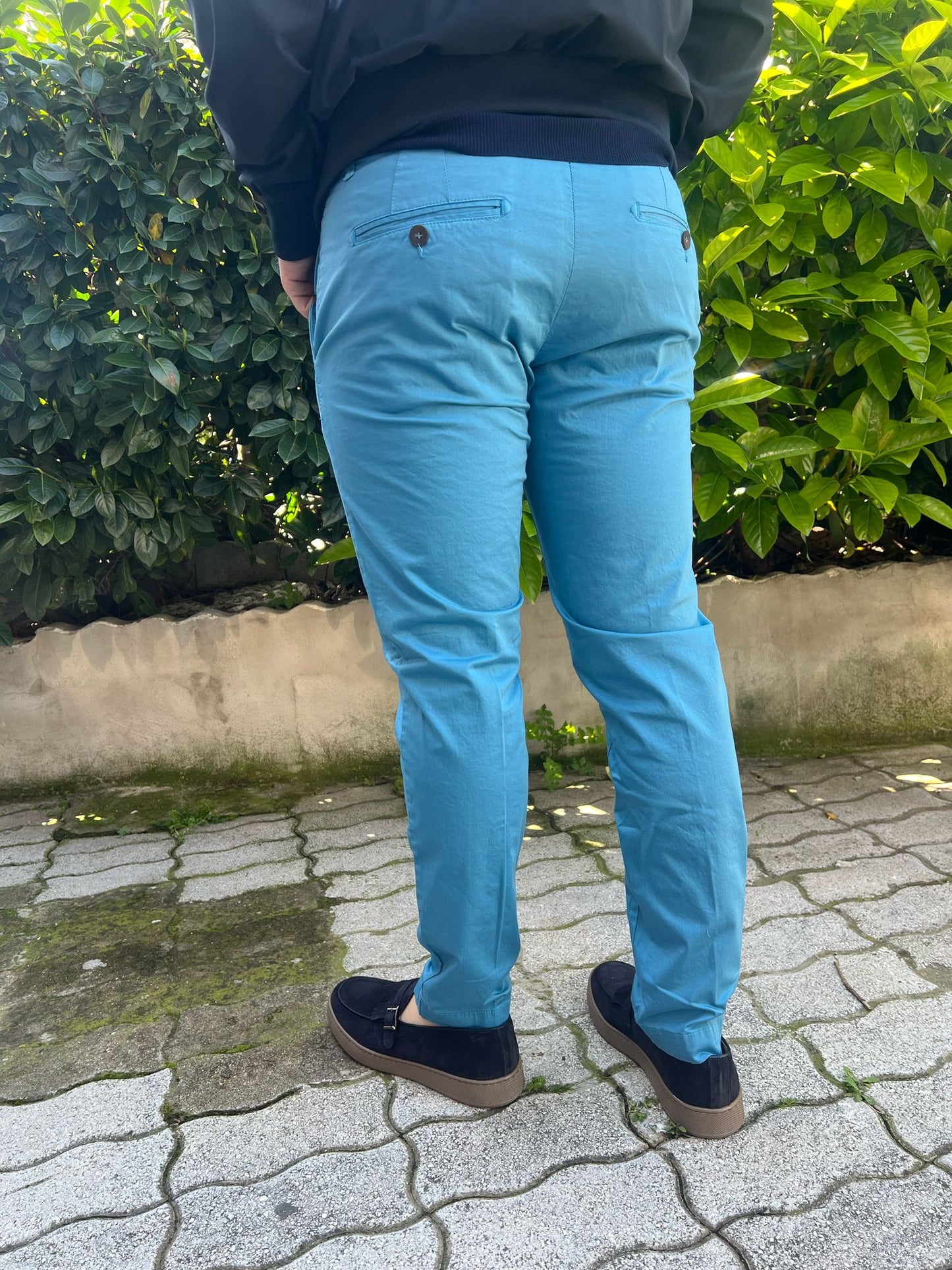 Pantalone Uomo Chinos Capri – Elasticizzato e Made in Italy