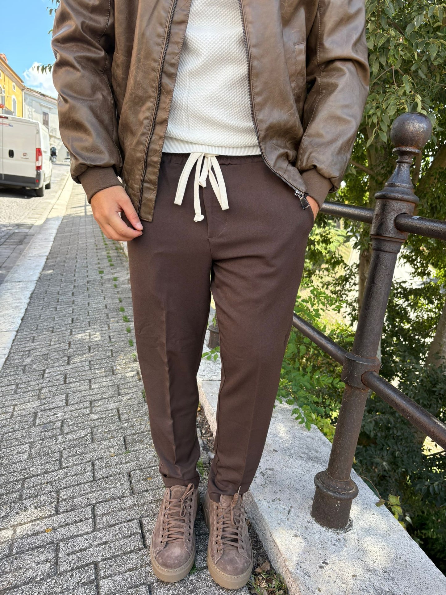 Pantalaccio con elastico uomo