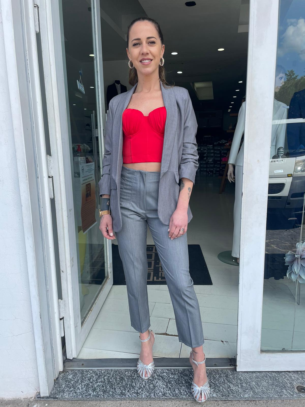 3/4 length blazer jacket