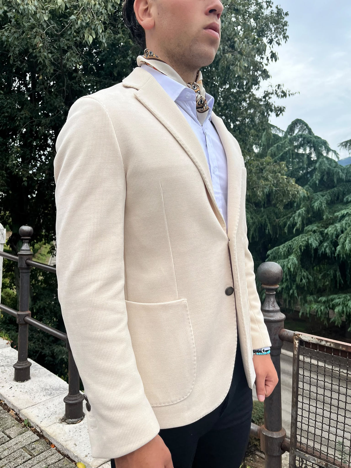 Giacca Uomo S17 Milano – Velluto a Righe