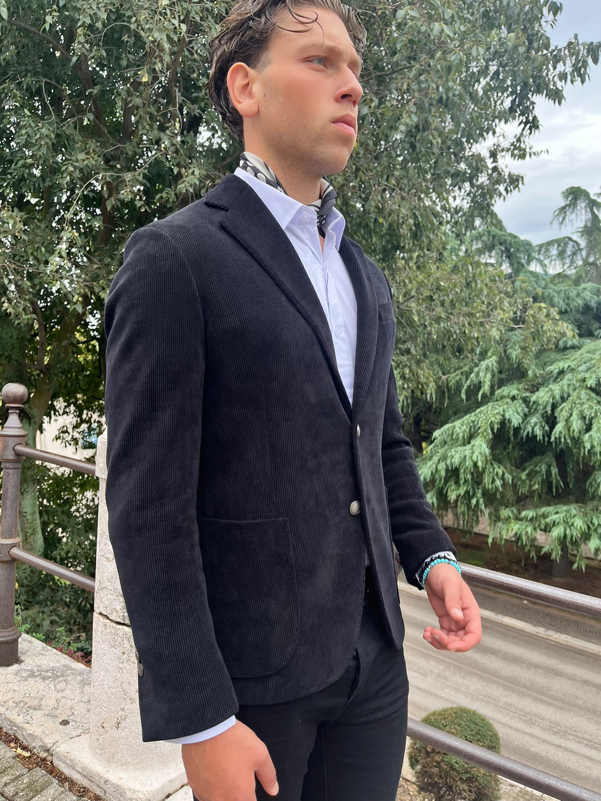 Giacca Uomo S17 Milano – Velluto a Righe