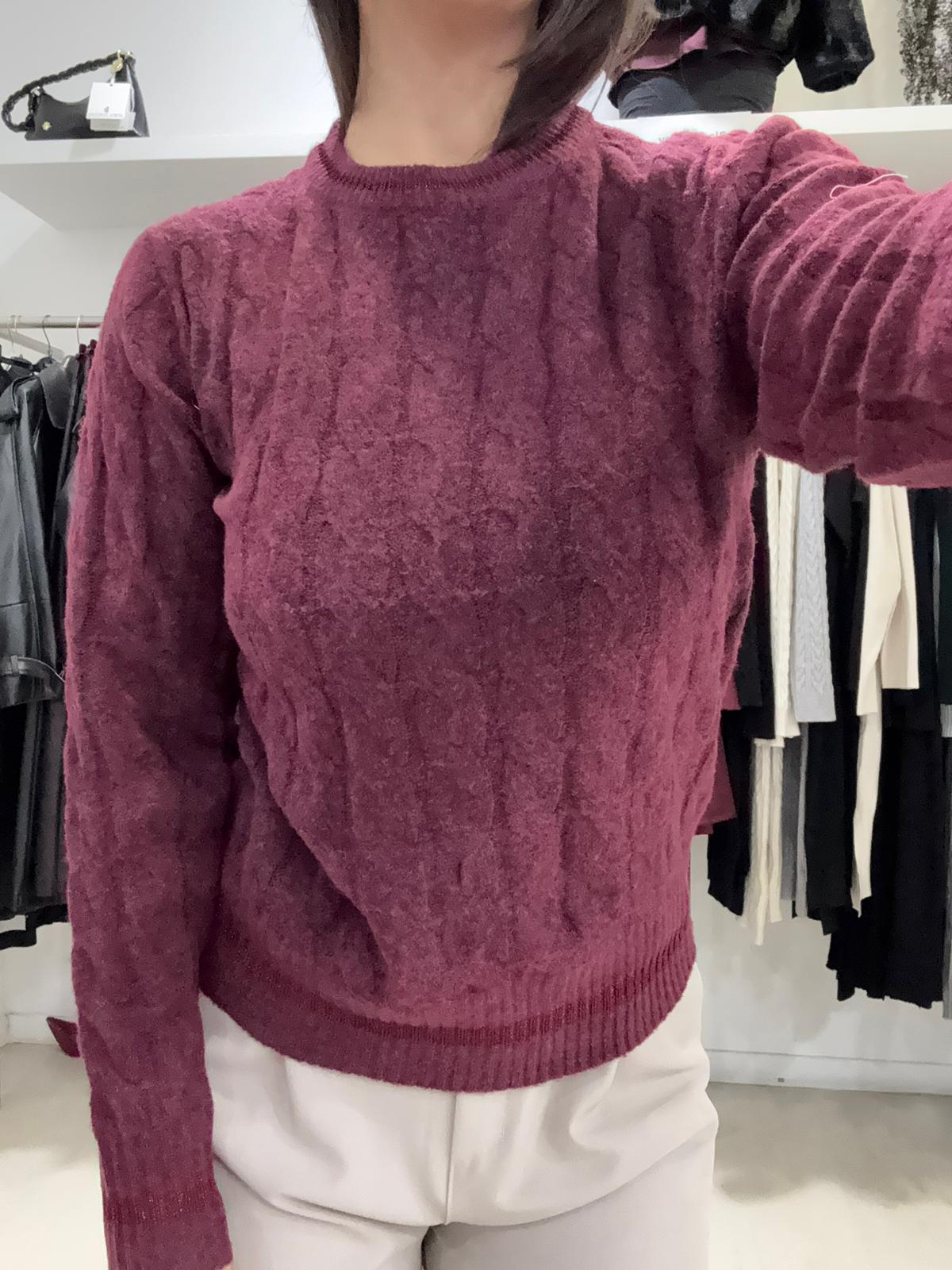 Maglia Lupetto con Lurex