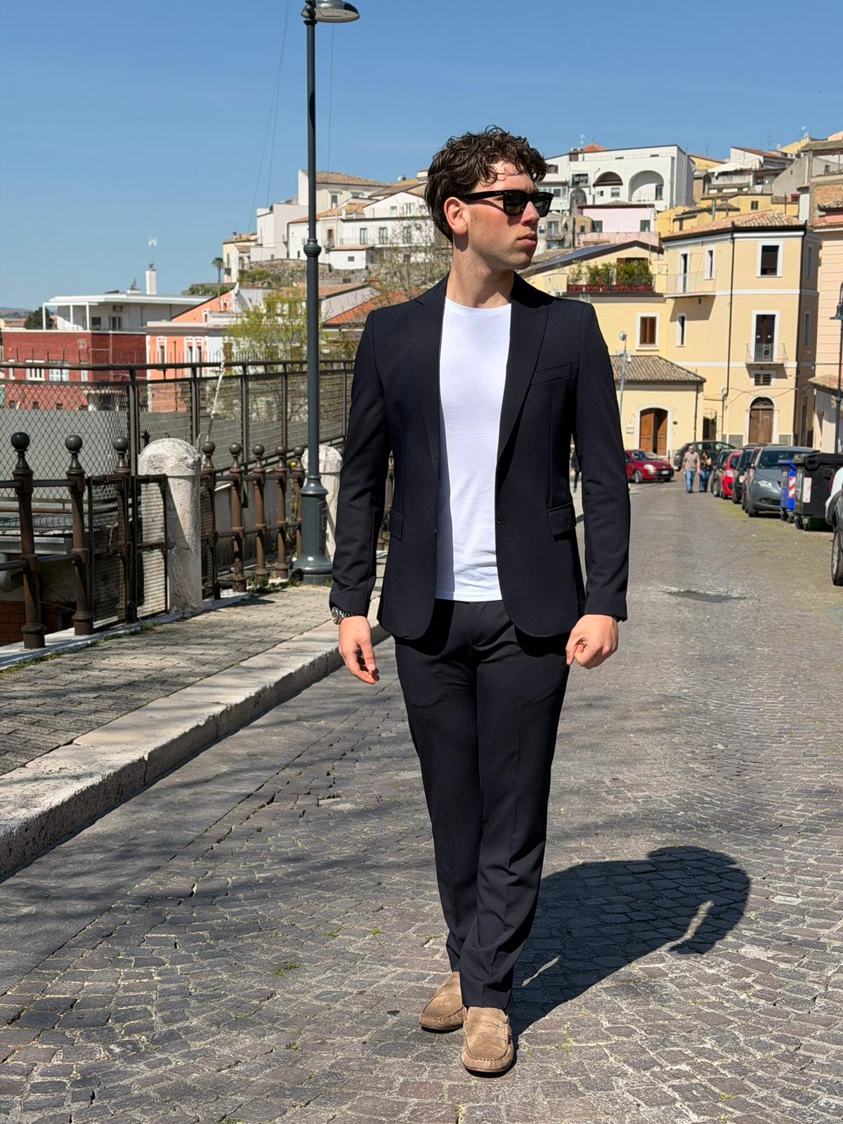 Abito Uomo – Giacca Sartoriale Blazer S17 Milano Slim Fit