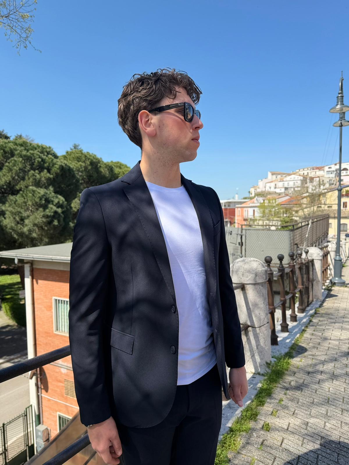 Abito Uomo – Giacca Sartoriale Blazer S17 Milano Slim Fit