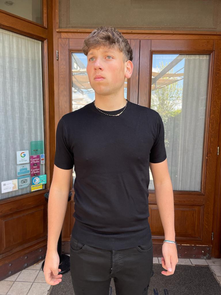Maglia Filo Uomo Basic Elasticizzata – Mezza Manica