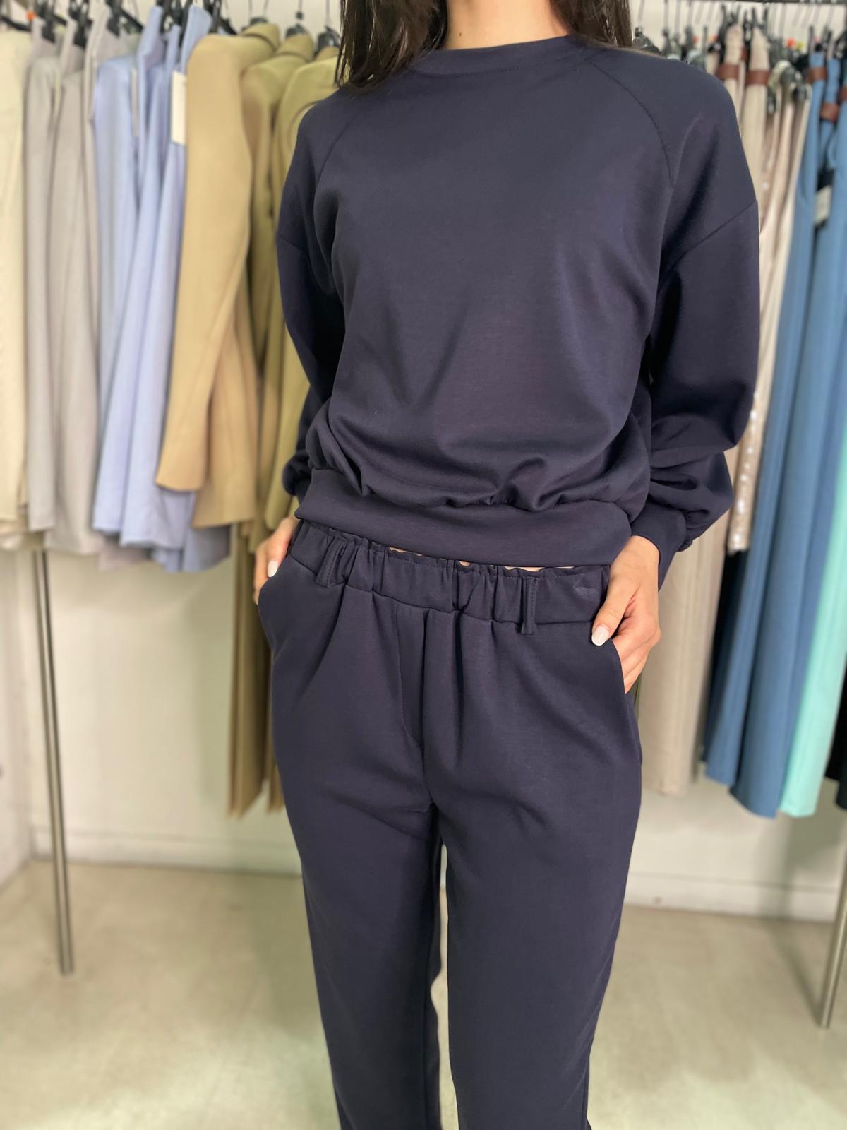 Felpa Bomber Crop Leggera