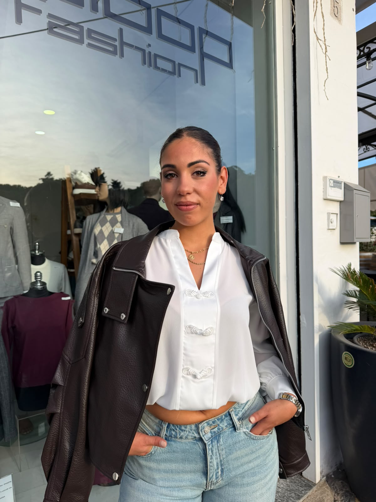 Blusa Donna con Alamari
