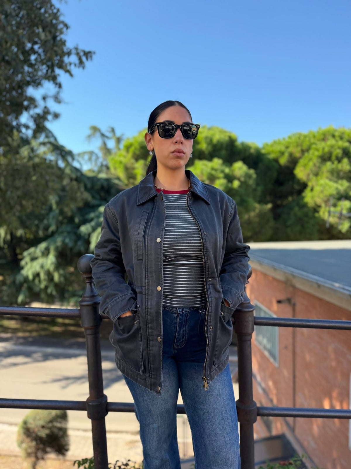 giubbotto cerato donna