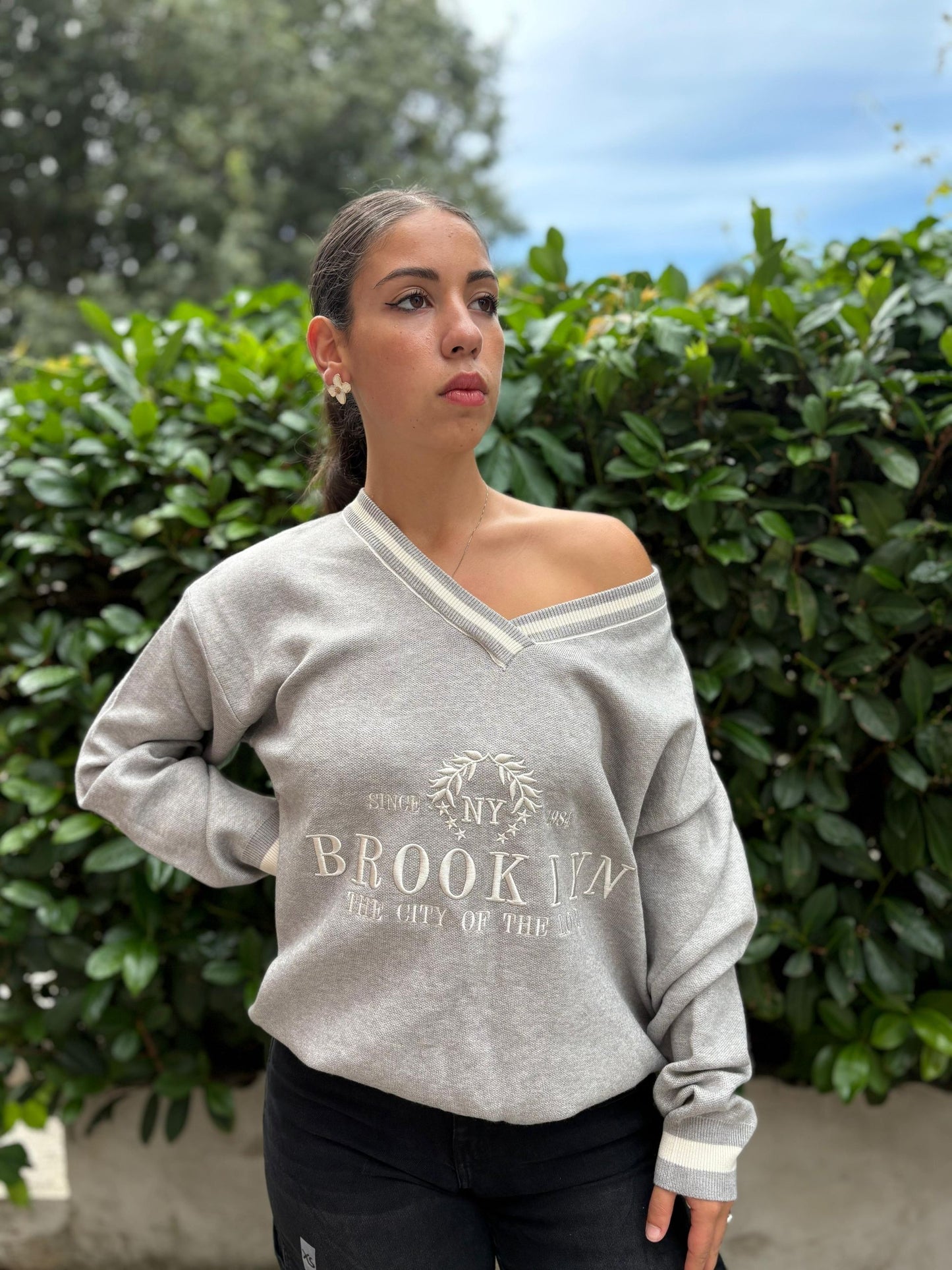 Maxi pull donna Brooklyn