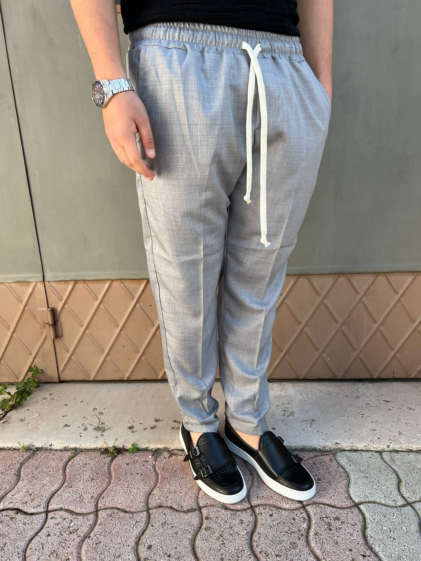 Pantalaccio Uomo con Elastico – Comfort e Stile per Tutti i Giorni