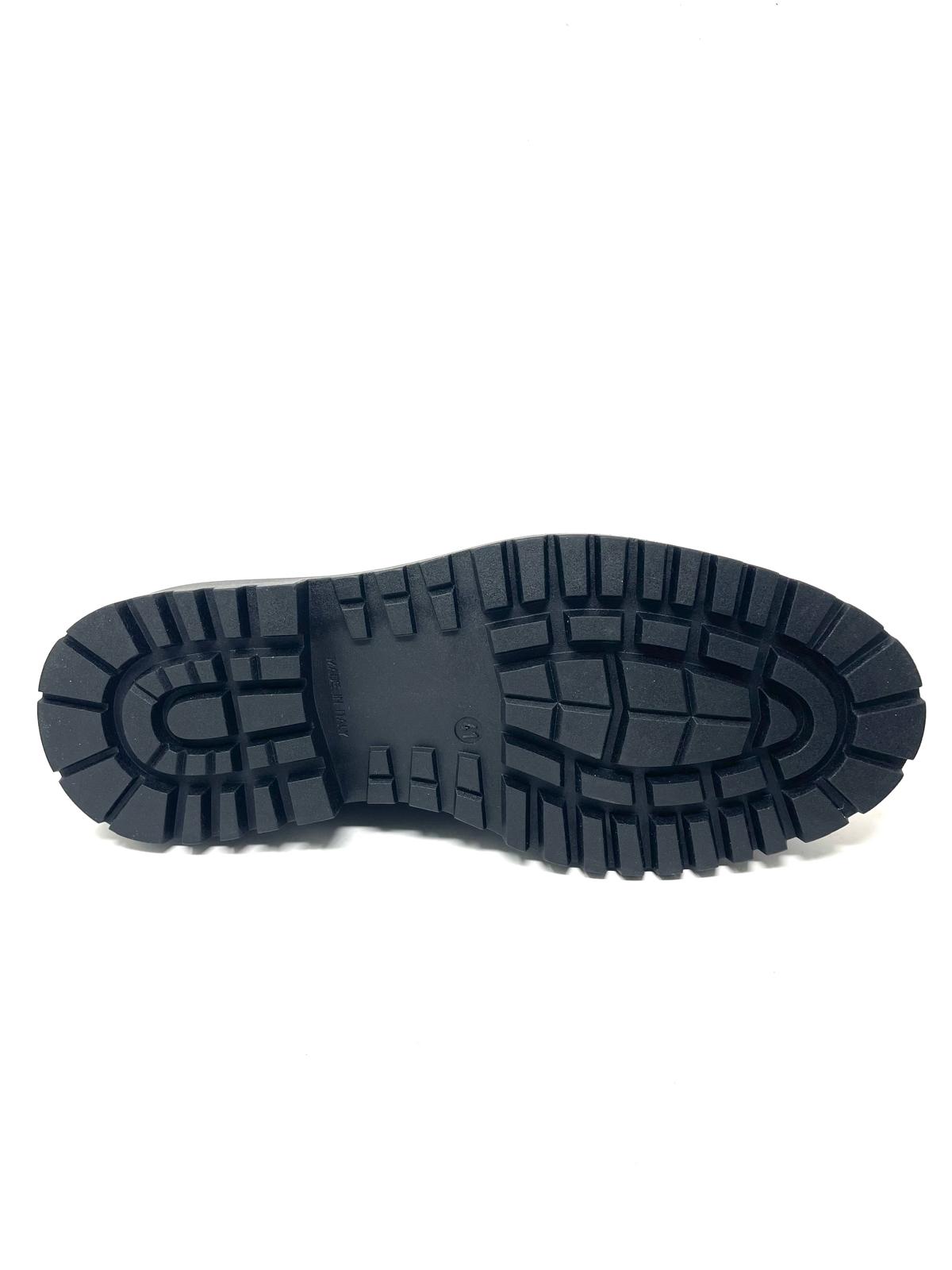 Mocassino rocciatore  vera pelle fondo ambra
made in italy