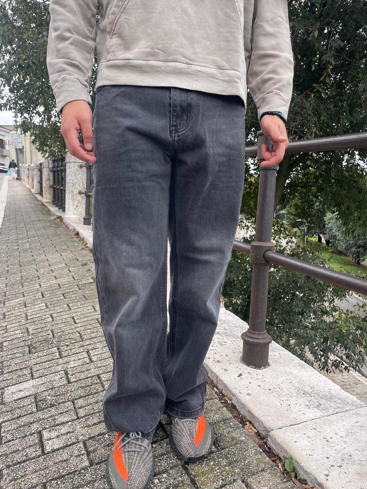 JEANS UOMO BAGGY SLAVATO