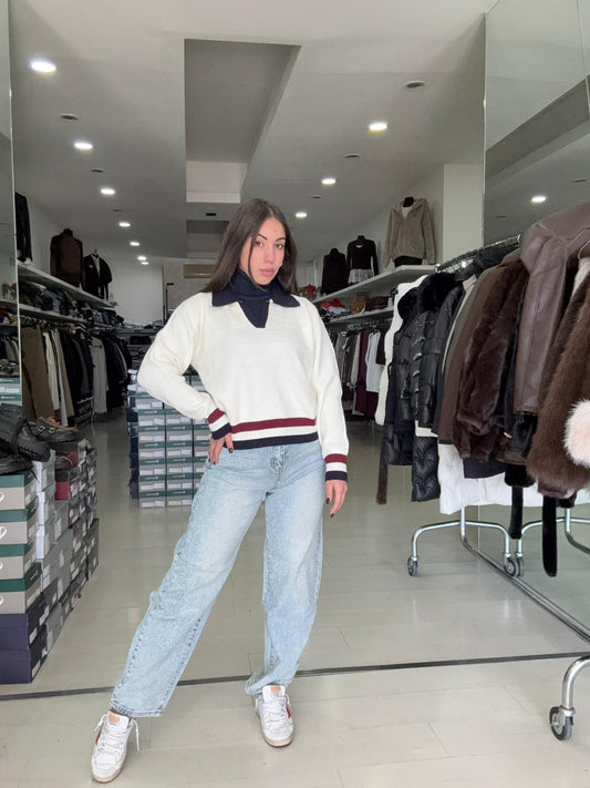 Jeans Donna Balloon con Strass – Lavaggio Super Stone Wash