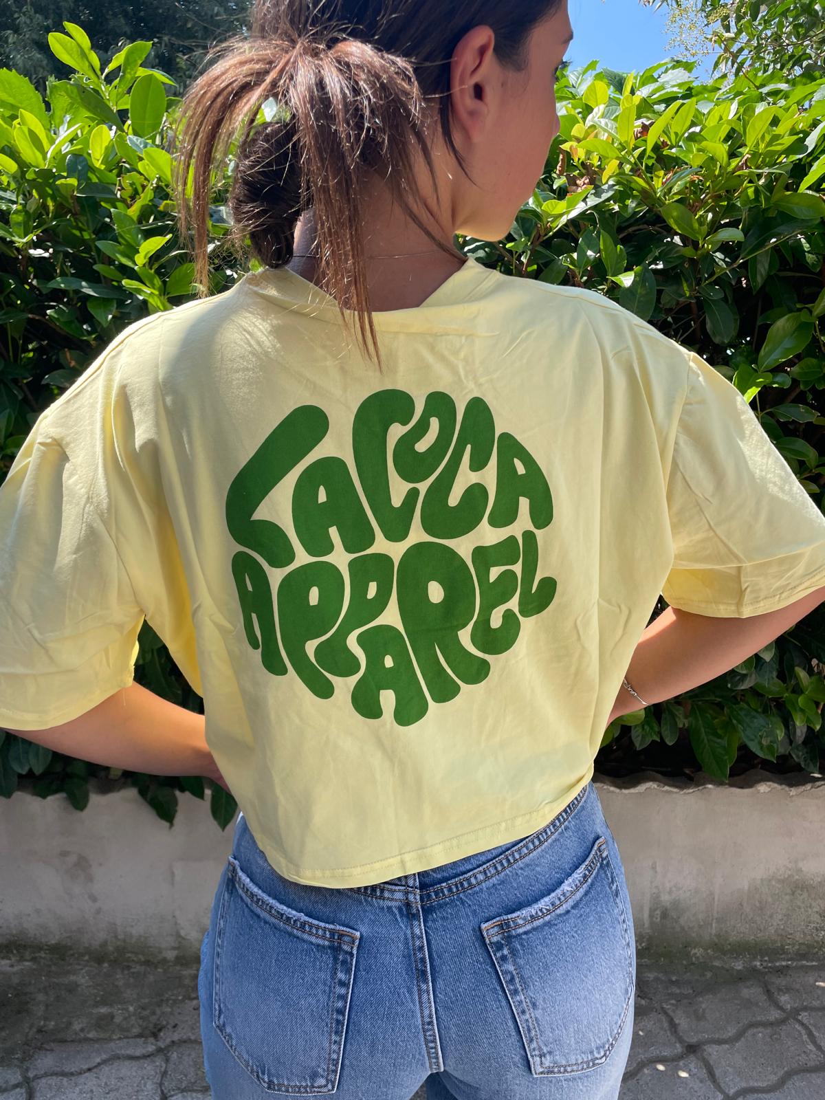 T-shirt Crop Lacoca – Freschezza e Stile