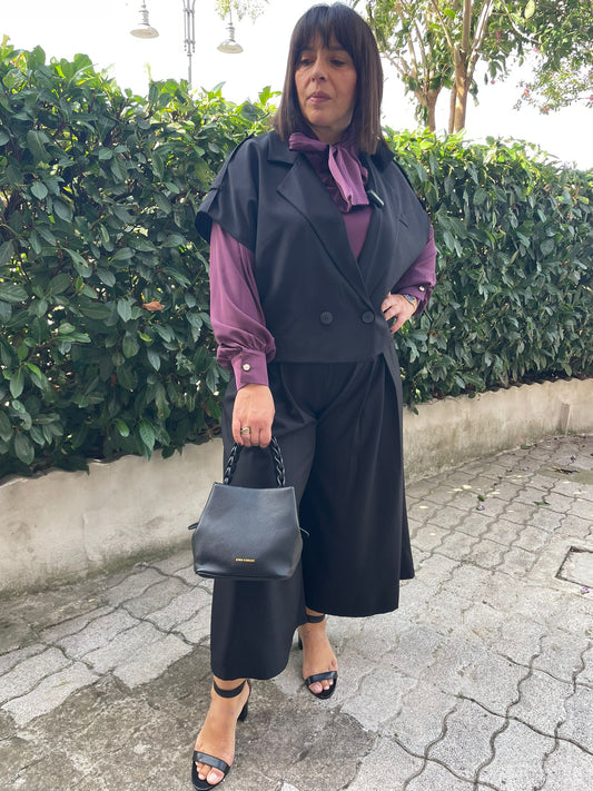 Bolerino donna crop