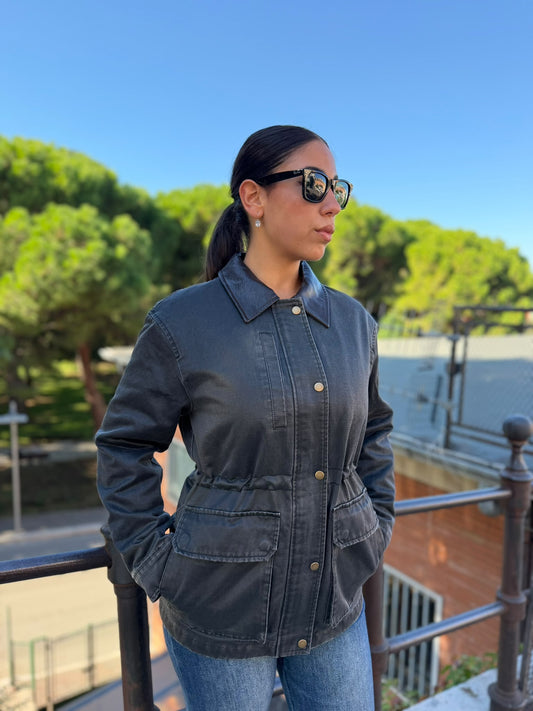 giubbotto cerato donna