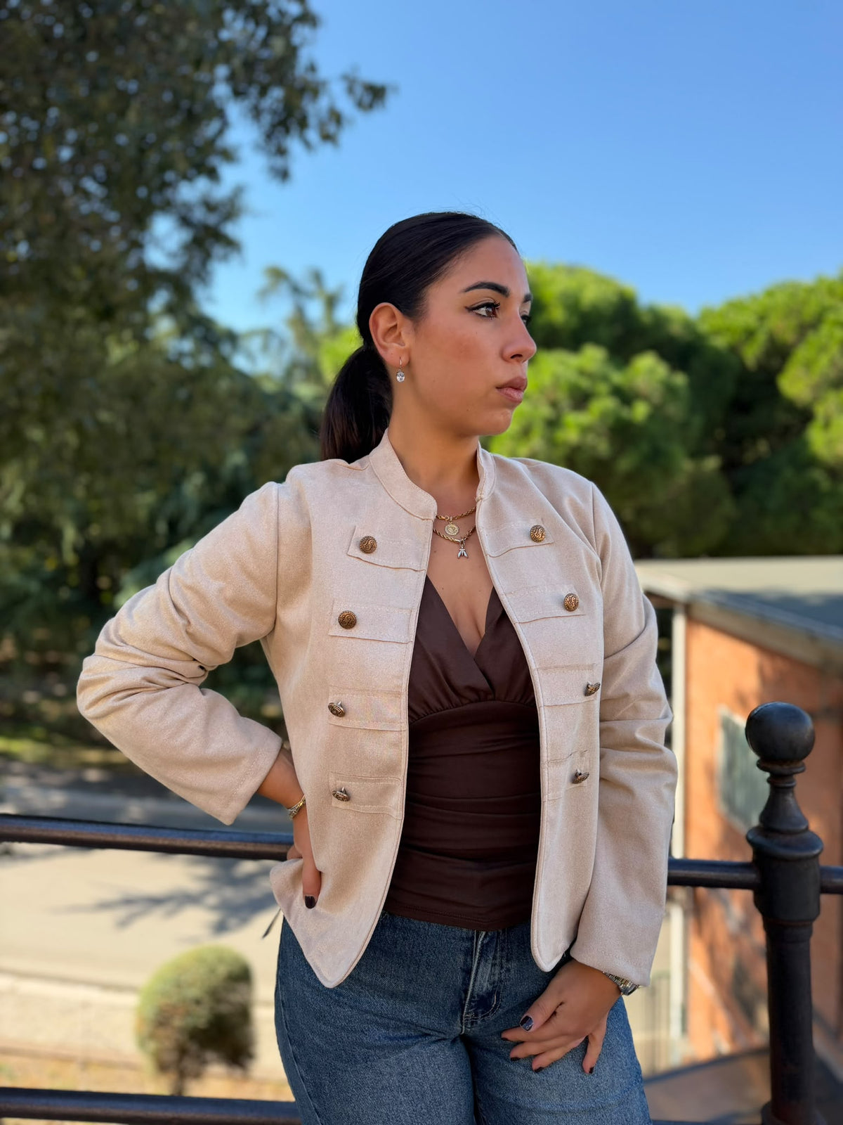 GIACCA DONNA DAINETTO STILE NAPOLEON