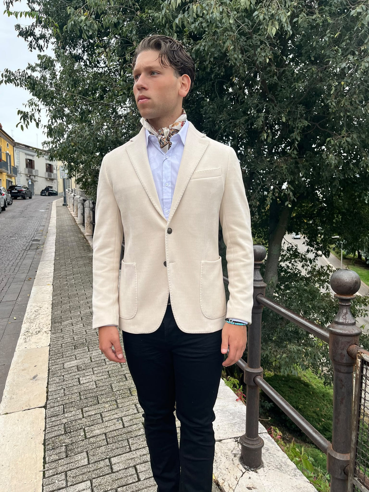 Giacca Uomo S17 Milano – Velluto a Righe