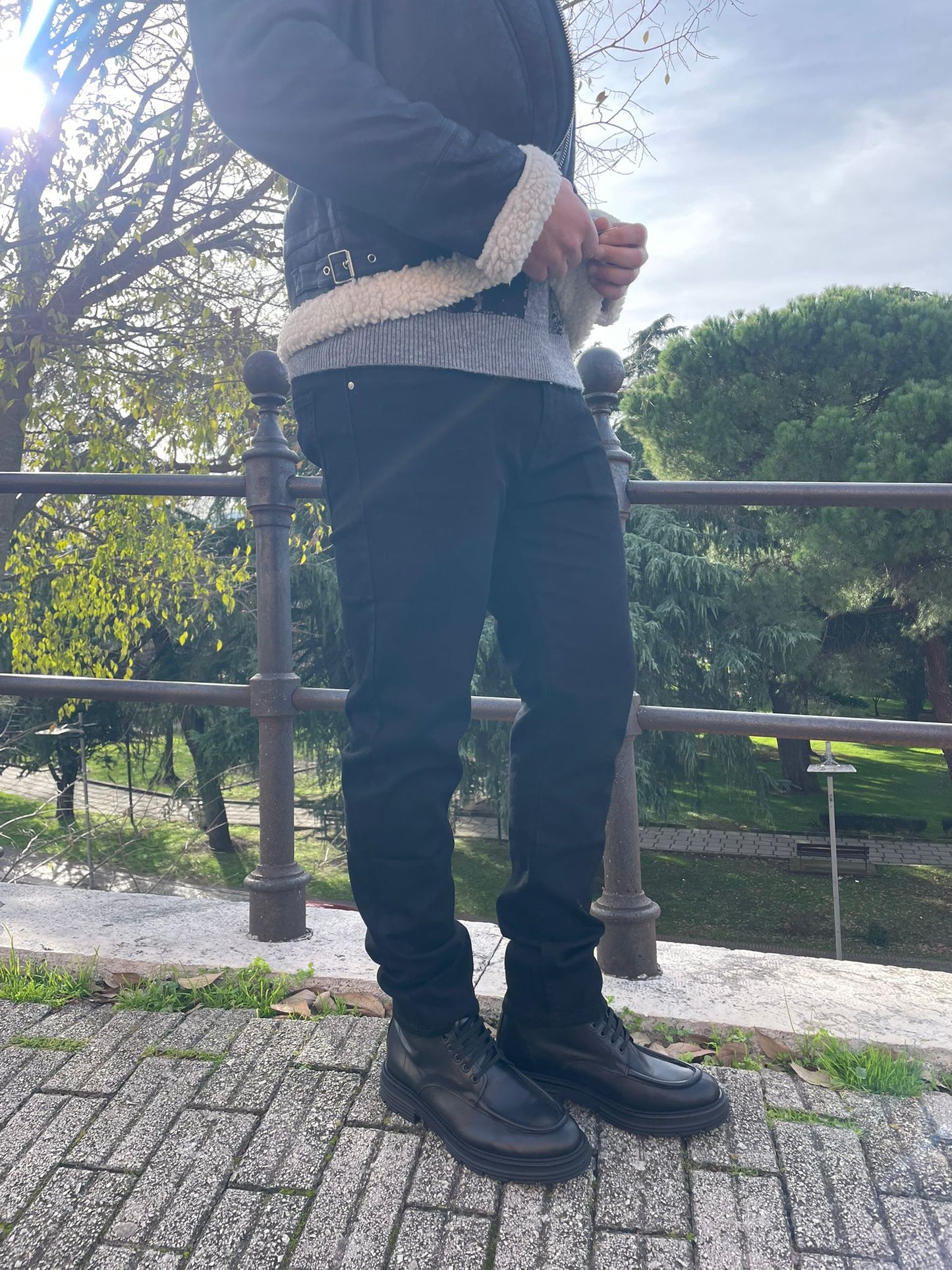 Jeans Uomo Elasticizzato Capri Colorato