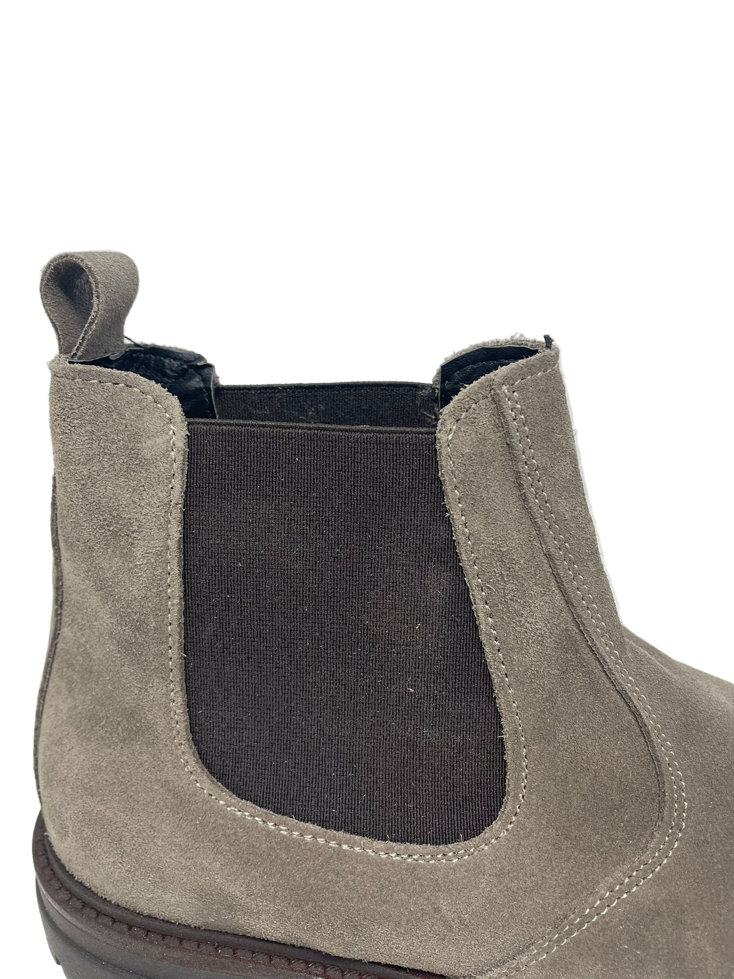 Stivaletto Beatles in Camoscio – Fondo Vibram – Vera Pelle Made in Italy