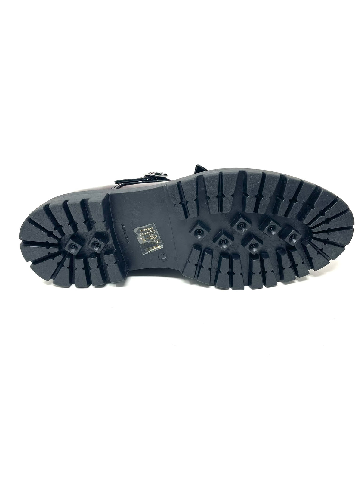 Mocassino Uomo Doppia Fibbia in Pelle Abrasivata – Fondo Vibram Made in Italy