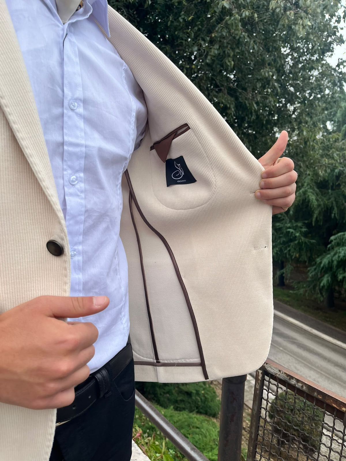 Giacca Uomo S17 Milano – Velluto a Righe