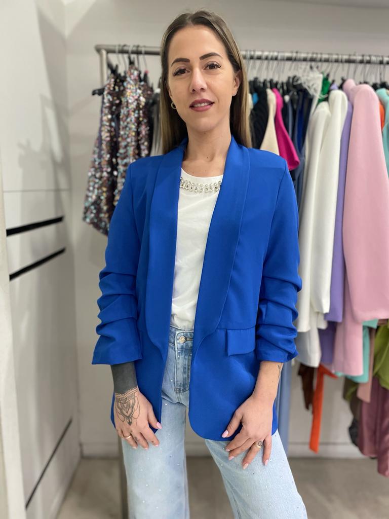 3/4 length blazer jacket