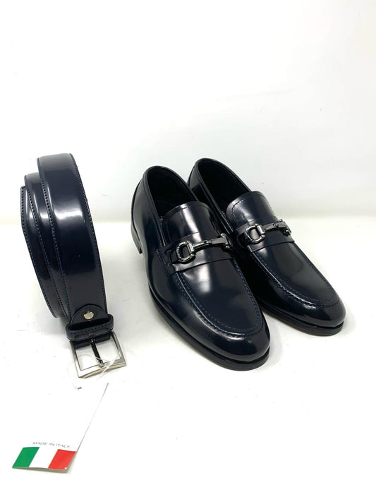 Mocassino in Pelle con Morsetto – Eleganza e Comfort Made in Italy