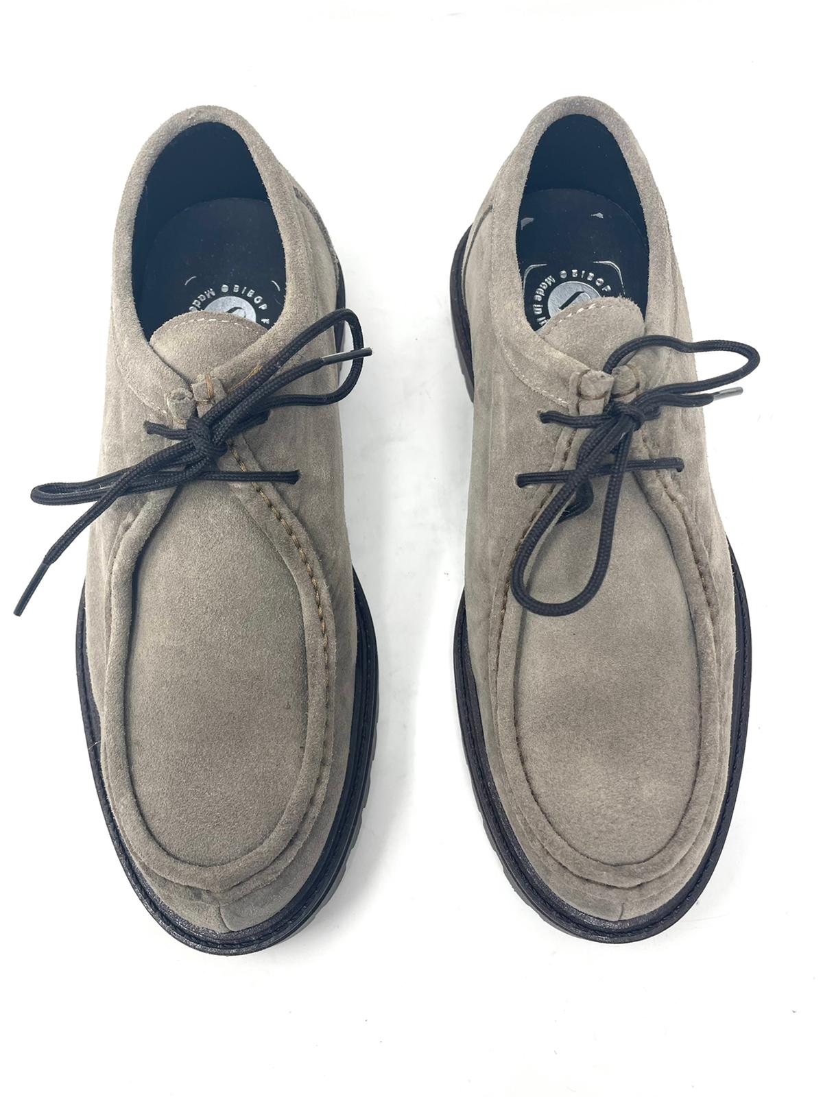 LS Espadrillas Uomo Scarpe Da Barca In Vera Pelle Scamosciata Beige Lavorazione Stroebel Con Fondo In Memory LS Espadrillas Uomo Scarpe Da Barca In Vera Pelle Scamosciata Beige Lavorazione Stroebel Con Fondo In Memory