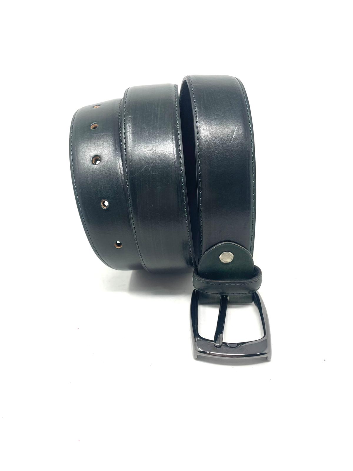 Vintage leather belt made in Italy