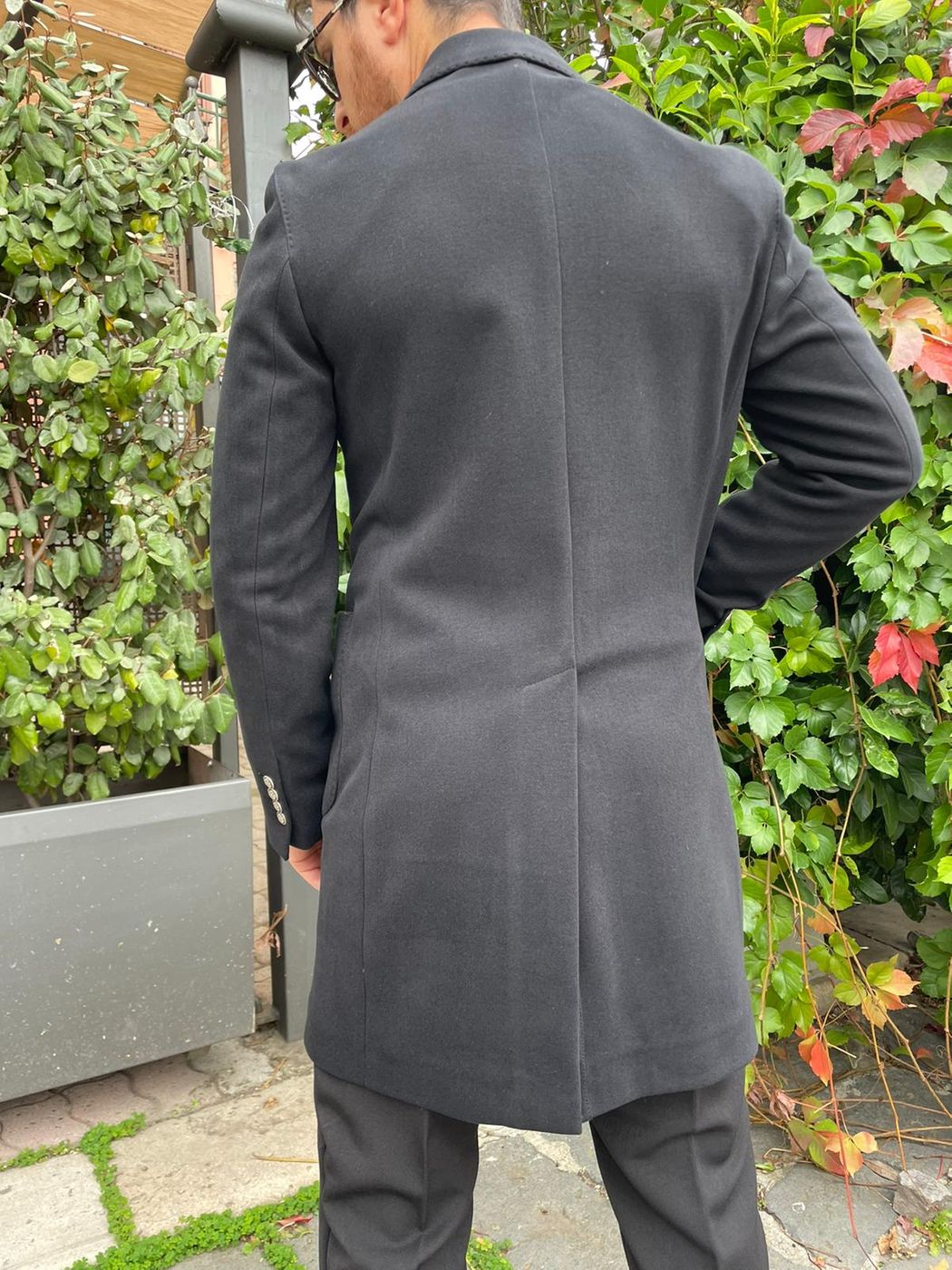 Cappotto monopetto bott.brunito Alpi